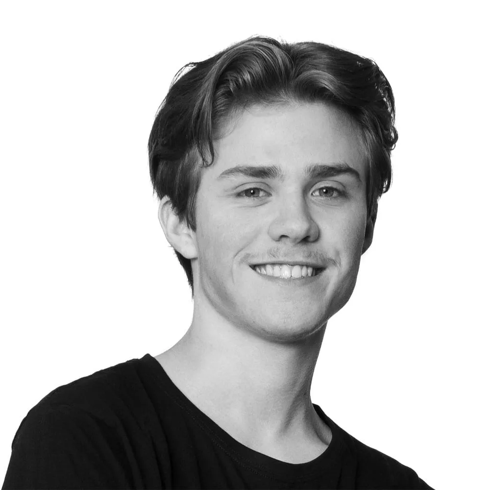 Porträtt av Joel Löfqvist