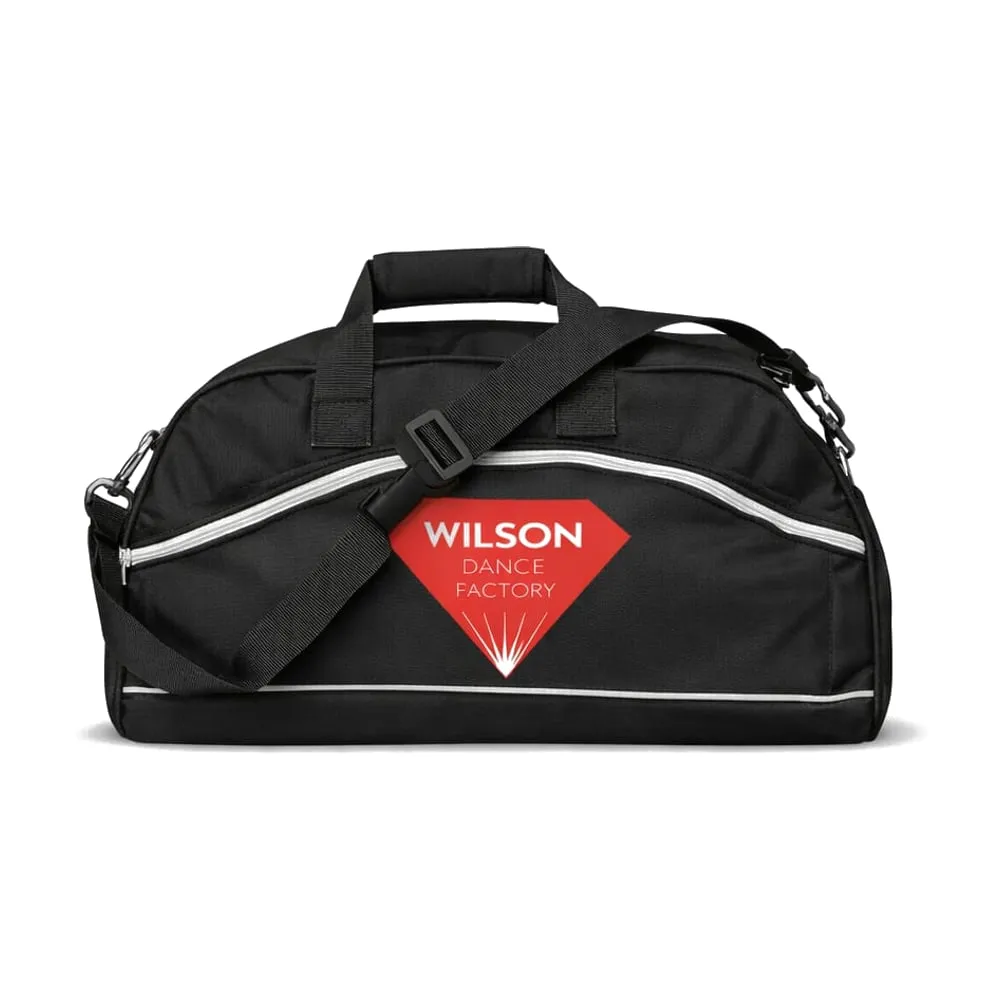 Svart sportbag