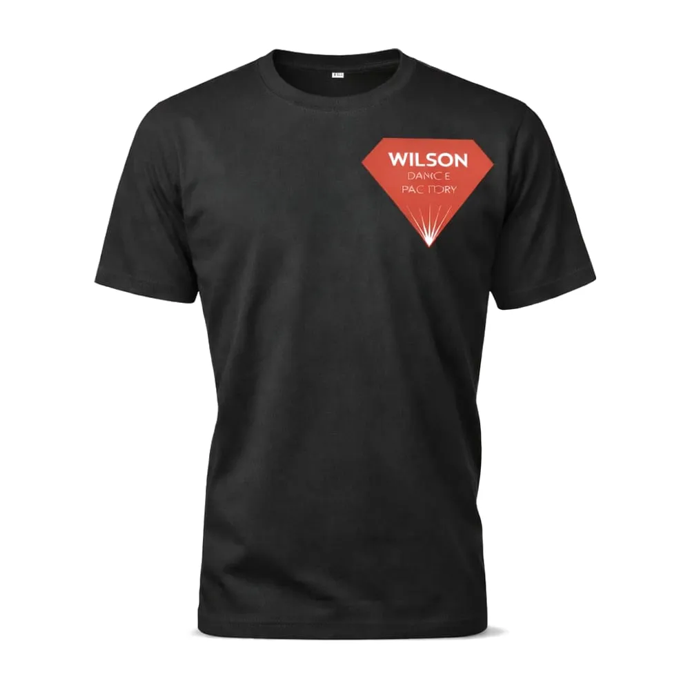 Vuxen T-shirt svart